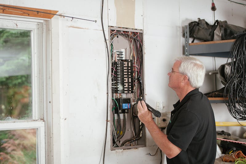 checking and upgrading the electrical panel